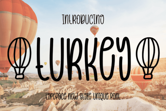 Discover the Sweet Appeal of the Turkey Font