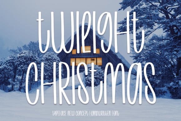 Discover the Twilight Christmas Font for Your Creative Projects