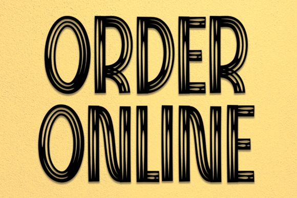 Discovering the Clean Appeal of Order Online Typography
