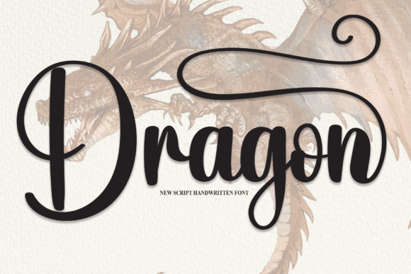 Discovering the Dragon Font: A Script for Striking Designs