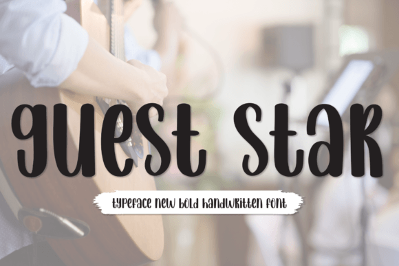 Guest Star: A Casual Handwritten Font for Every Creative Project