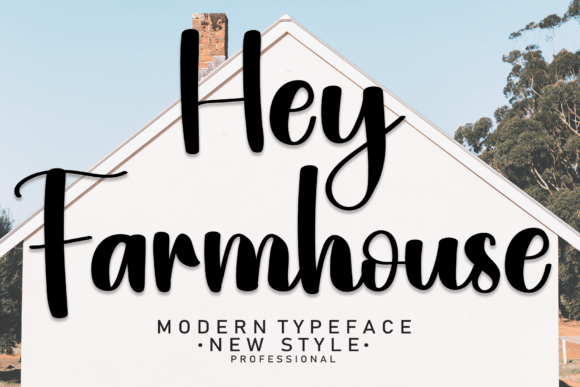 Hey Farmhouse: A Fresh Handwritten Style for Modern Design