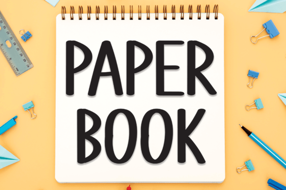 Paper Book: The Handwritten Font for Every Creative Project