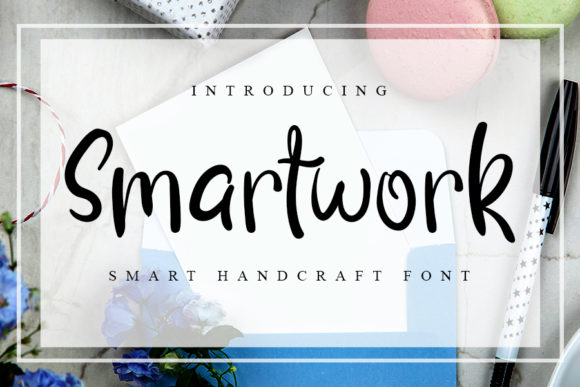 Smartwork: The Handwritten Font for Authentic Design