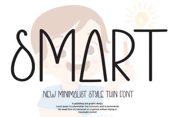 The Smart Font: A Relaxed Handwritten Typeface for Modern Projects